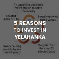 5 Reasons to Invest in Yelahanka 5 Reasons to Invest in Yelahanka
